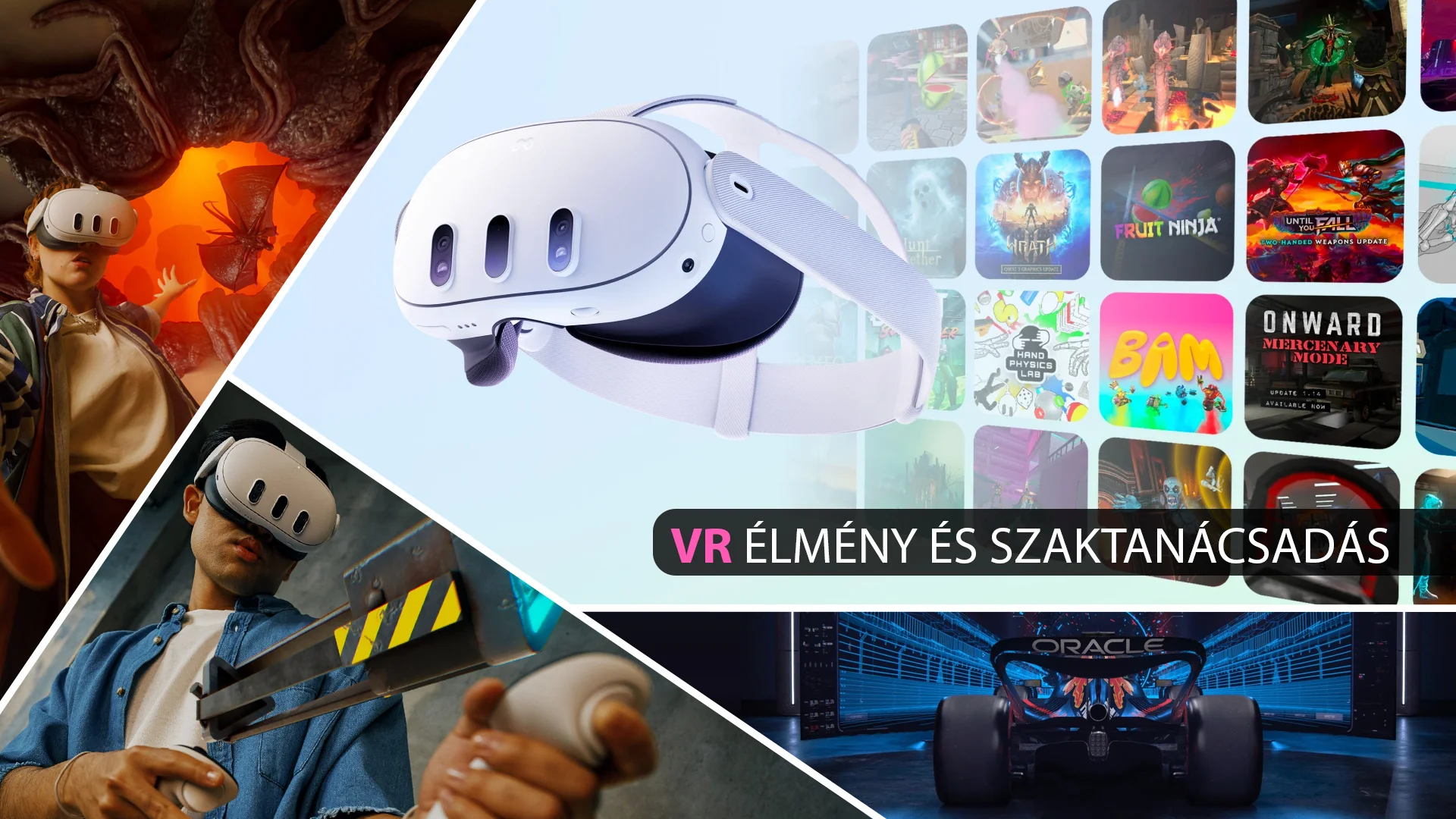 VR élmény és szaktanácsadás